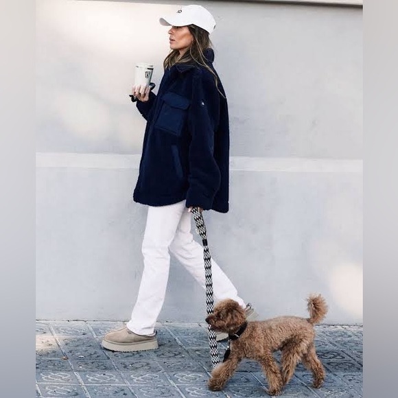 ALO Yoga Black Edge Shacket - Picture 4 of 10